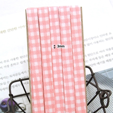 [슈슈바이어스]패턴북-핑크체크